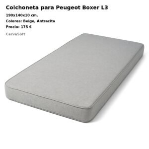 Colchoneta para Peugeot Boxer L3