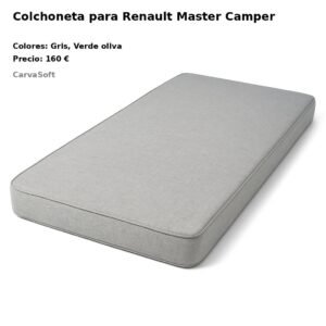 Colchoneta para Renault Master Camper