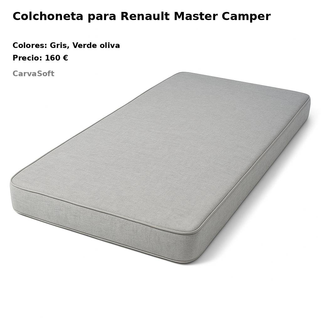 Colchoneta para Renault Master Camper